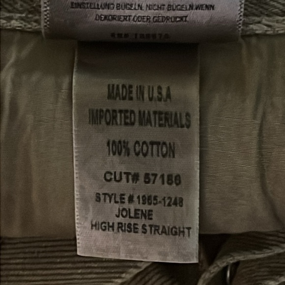 CITIZENS OF HUMANITY Jolene High-Rise Straight Cropped Jeans Ponytail - Picture 10 of 13